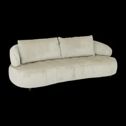 Ygo 2,5 -zit LOLITA Verstelbare Rug Beige B242| Zitbanken