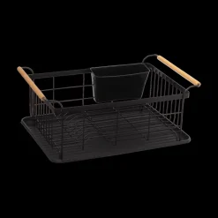 Ygo Afdruiprek BLACKWOOD Met. Zwart| Keukenaccessoires