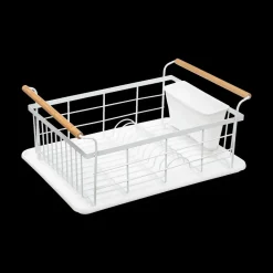 Ygo Afdruiprek WHITEWOOD Met. Wit| Keukenaccessoires