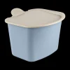 Ygo Afvalbak BIBO Organic Flower Blue| Vuilbakken