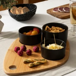 Ygo Aperoset BLACKWOOD Druppel 4Del.| Servies|Aperitief & Wijn