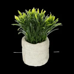Ygo Arftif. Plant ITOMI Groen Pot Grijs Ass.| Woondecoratie