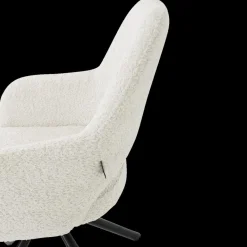 Ygo Armstoel AVORIO Cream Bouclé| Stoelen