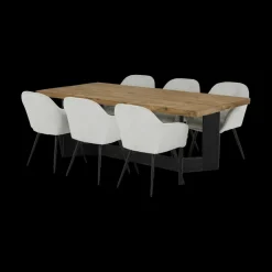 Ygo Armstoel BARKER natural| Stoelen