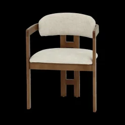Ygo Armstoel BERNARD Ash Wood Walnut| Stoelen