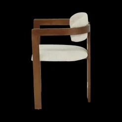 Ygo Armstoel BERNARD Ash Wood Walnut| Stoelen