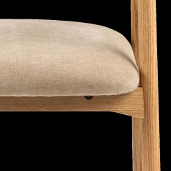 Ygo Armstoel COLETTE Danny Beige - Poot Eik| Stoelen