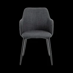 Ygo Armstoel LONNE Basel Dark Grey| Stoelen