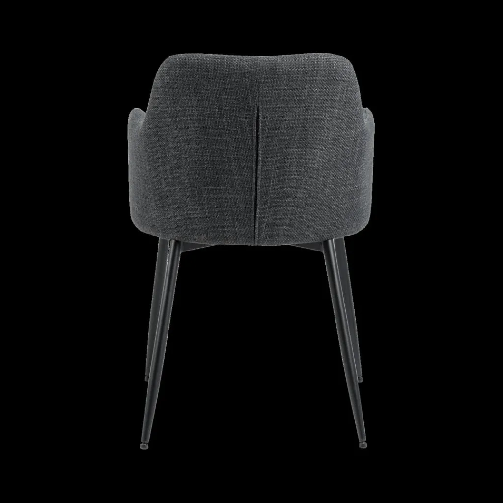 Ygo Armstoel LONNE Basel Dark Grey| Stoelen