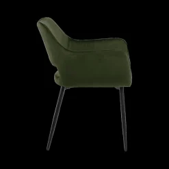 Ygo Armstoel NELE DUBLIN 52 olive green| Stoelen