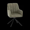 Ygo Armstoel ROCCO 360° Brown Natural| Stoelen