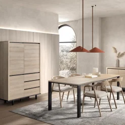 Ygo Barkast CHARLIE Urban Oak B116| Bergkasten