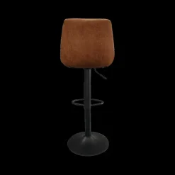 Ygo Barkruk GARCIA PU Vintage Cognac| Stoelen|Barkrukken