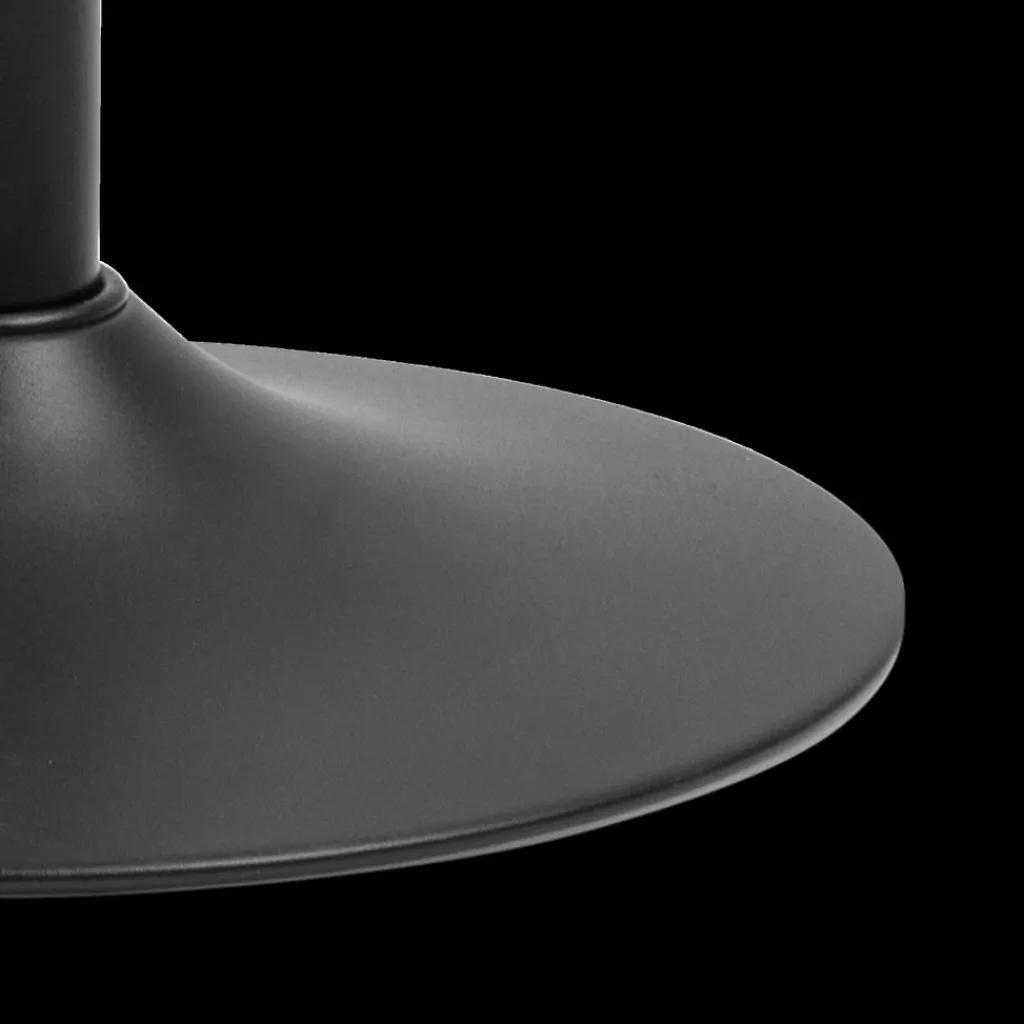 Ygo Barstoel FACTORY metal matt black rough powder coated| Barkrukken