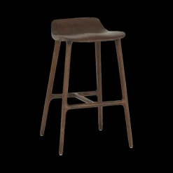 Ygo Barstoel FAVELA Ash Wood Walnut ZH65| Barkrukken