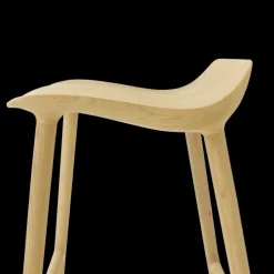Ygo Barstoel FAVELA Ash Wood Natural ZH65| Barkrukken
