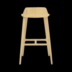 Ygo Barstoel FAVELA Ash Wood Natural ZH65| Barkrukken