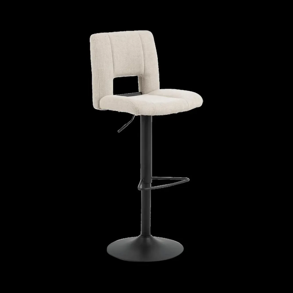 Ygo Barstoel FINLEY Basel Beige 24| Stoelen|Barkrukken