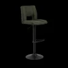 Ygo Barstoel FINLEY Preston fabric olive green 38| Barkrukken