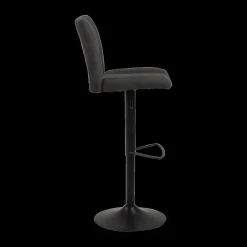 Ygo Barstoel FINLEY Preston fabric anthracite 96| Barkrukken