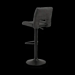 Ygo Barstoel FINLEY Preston fabric anthracite 96| Barkrukken