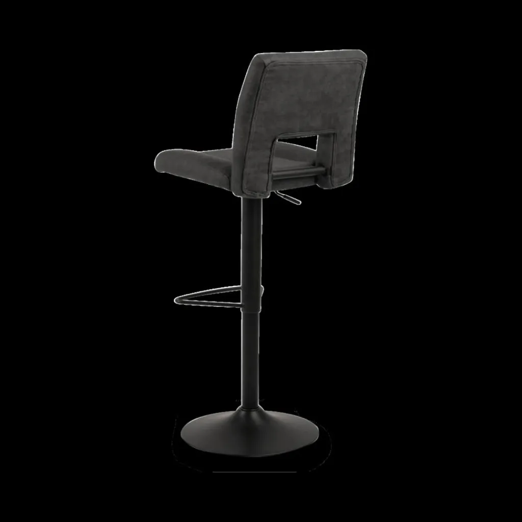 Ygo Barstoel FINLEY Preston fabric anthracite 96| Barkrukken