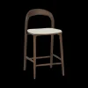 Ygo Barstoel JAAP Ash Wood Walnut ZH68| Barkrukken