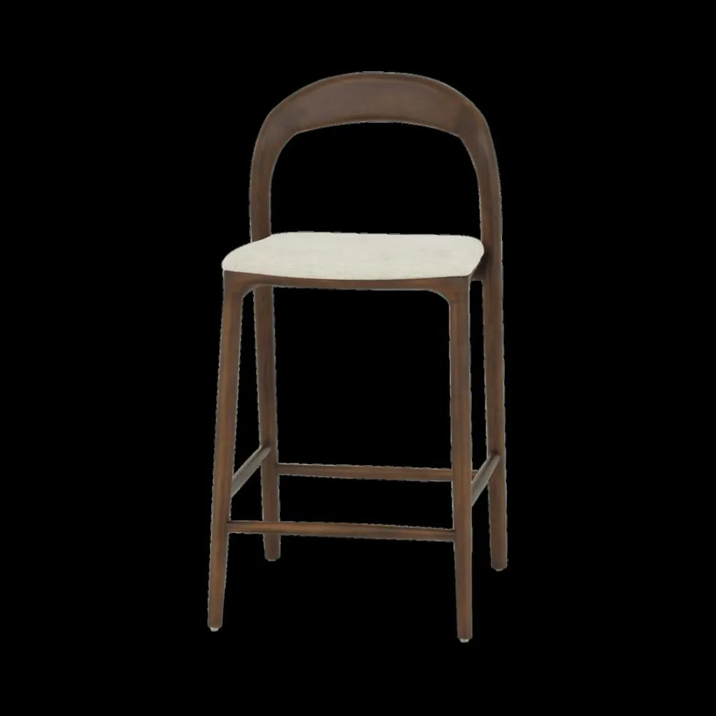 Ygo Barstoel JAAP Ash Wood Walnut ZH68| Barkrukken
