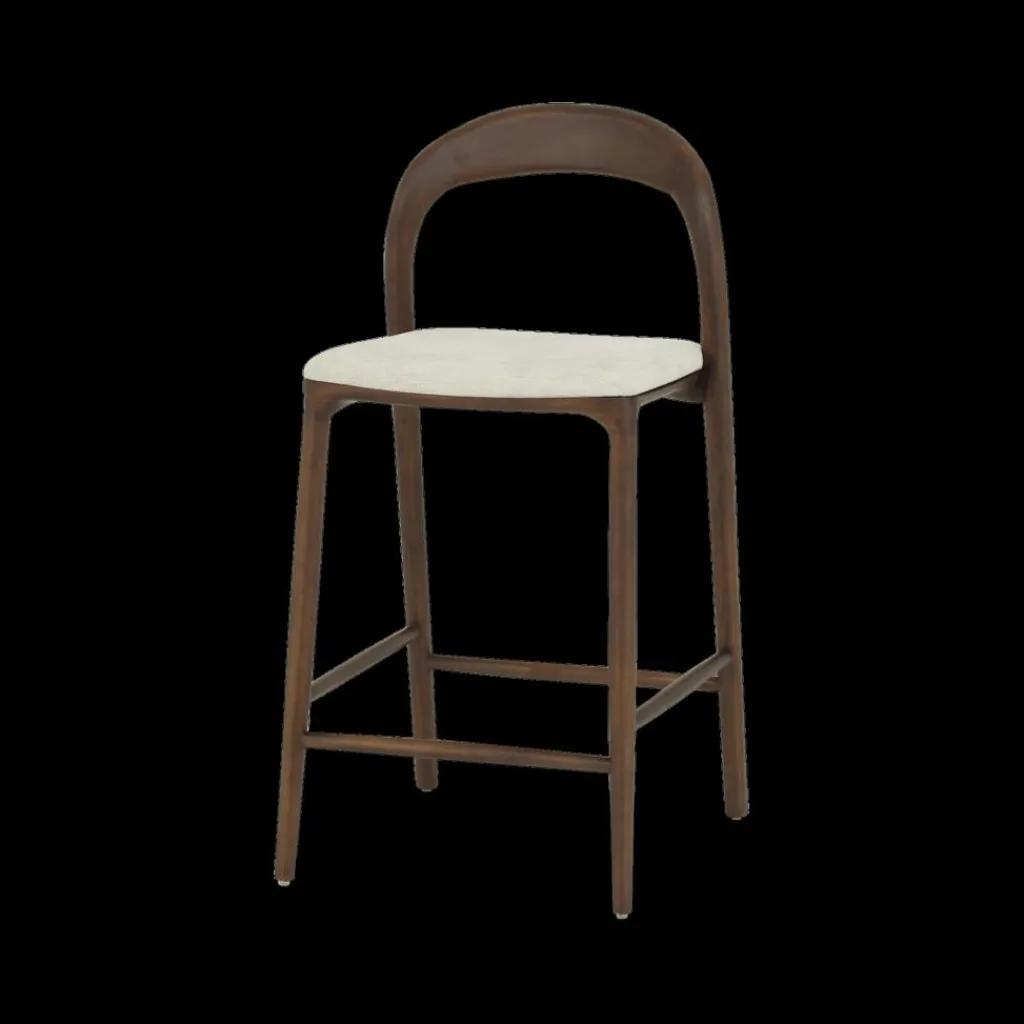 Ygo Barstoel JAAP Ash Wood Walnut ZH68| Barkrukken