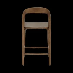 Ygo Barstoel JEPPE Ash Wood Walnut| Barkrukken