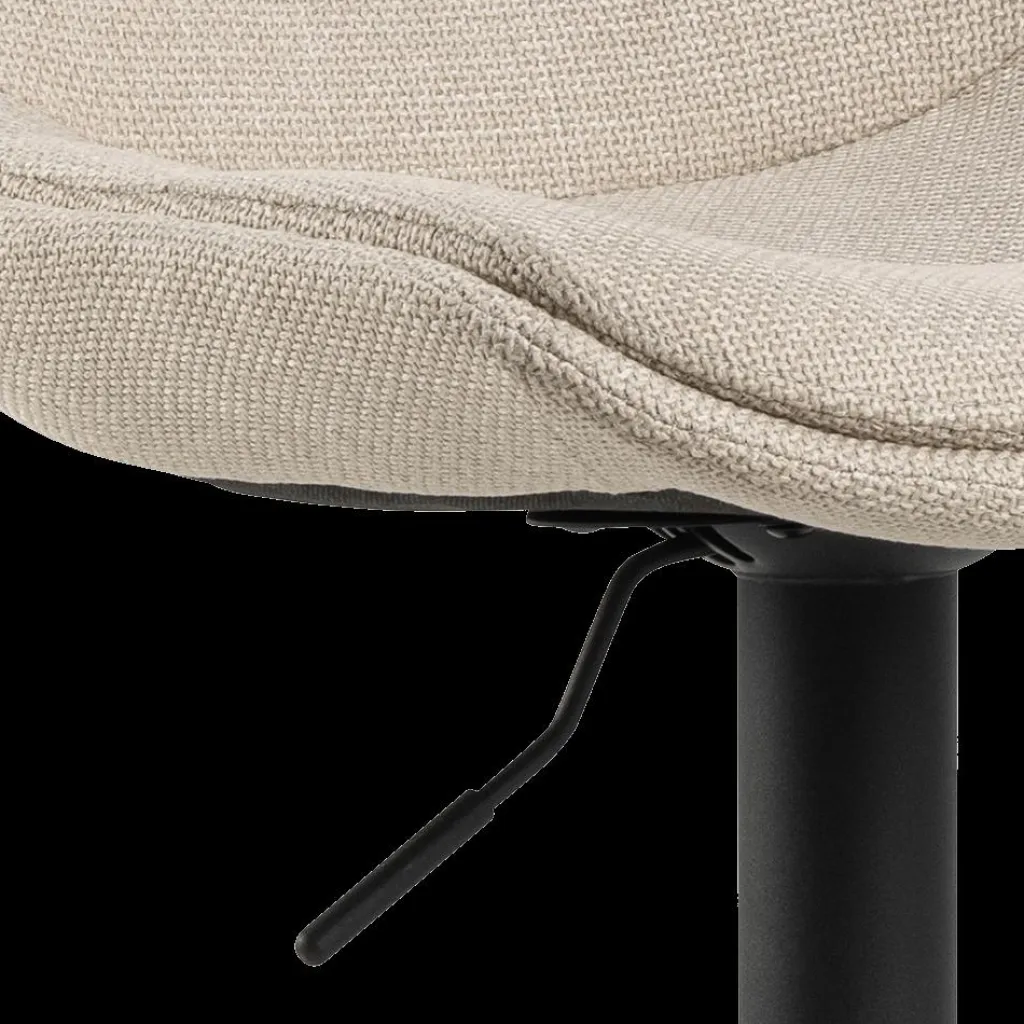 Ygo Barstoel JITSE Basel Beige ZH65-86| Barkrukken