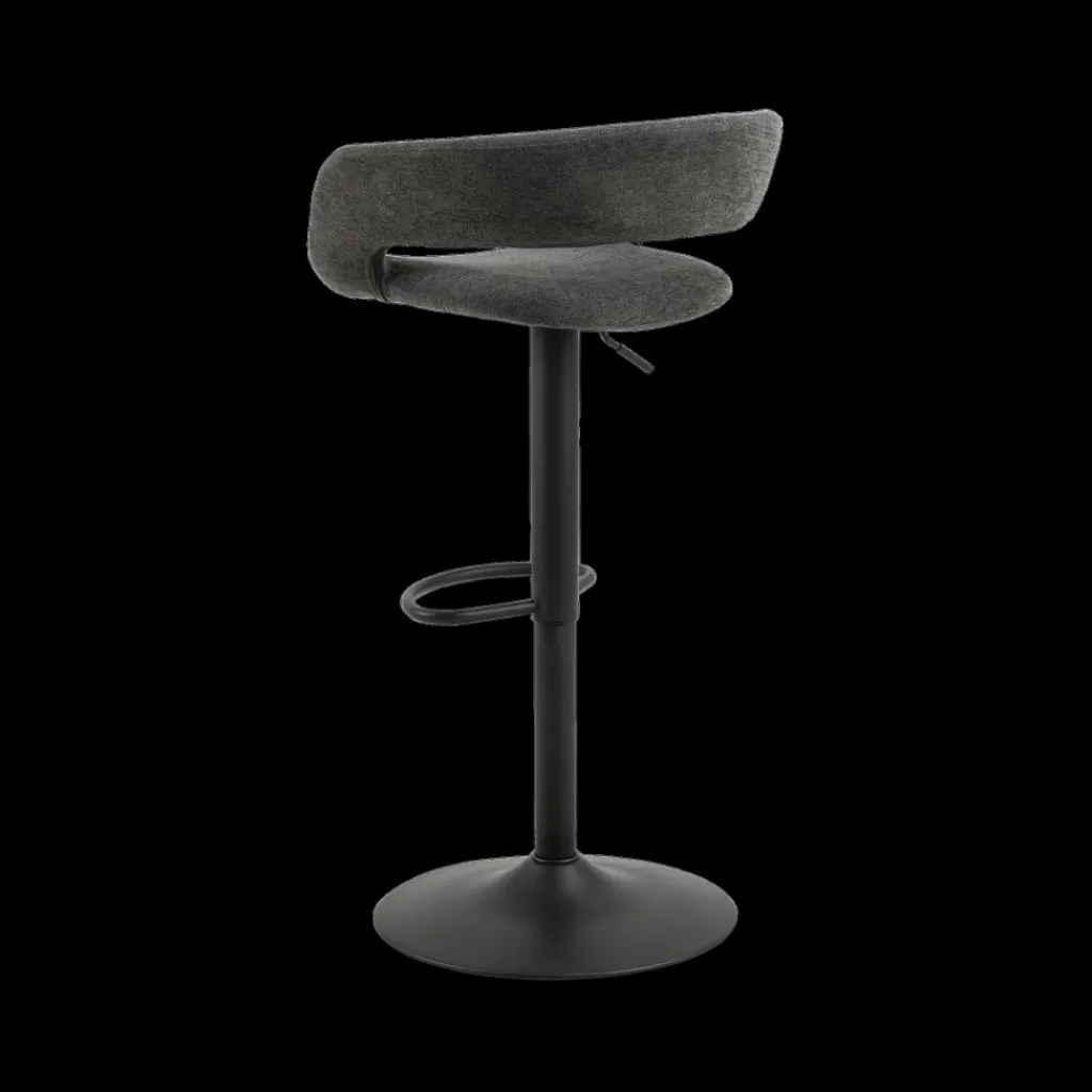 Ygo Barstoel JUSTINE Apia Dark Grey B54| Barkrukken