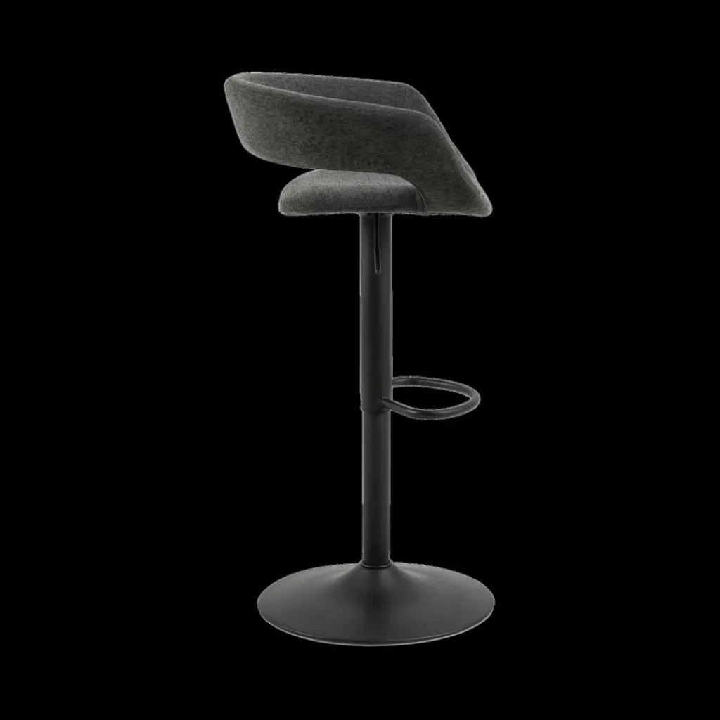 Ygo Barstoel JUSTINE Apia Dark Grey B54| Barkrukken