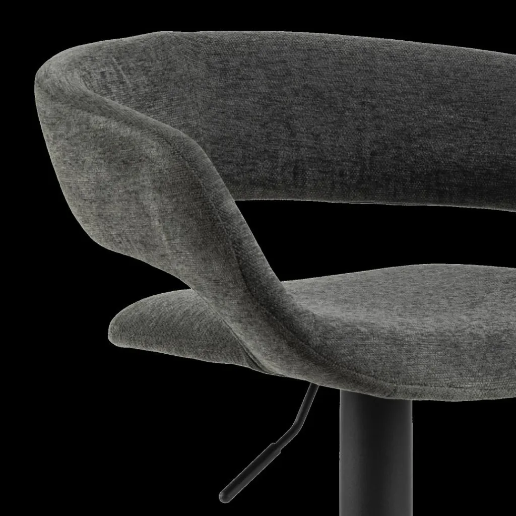 Ygo Barstoel JUSTINE Apia Dark Grey B54| Barkrukken