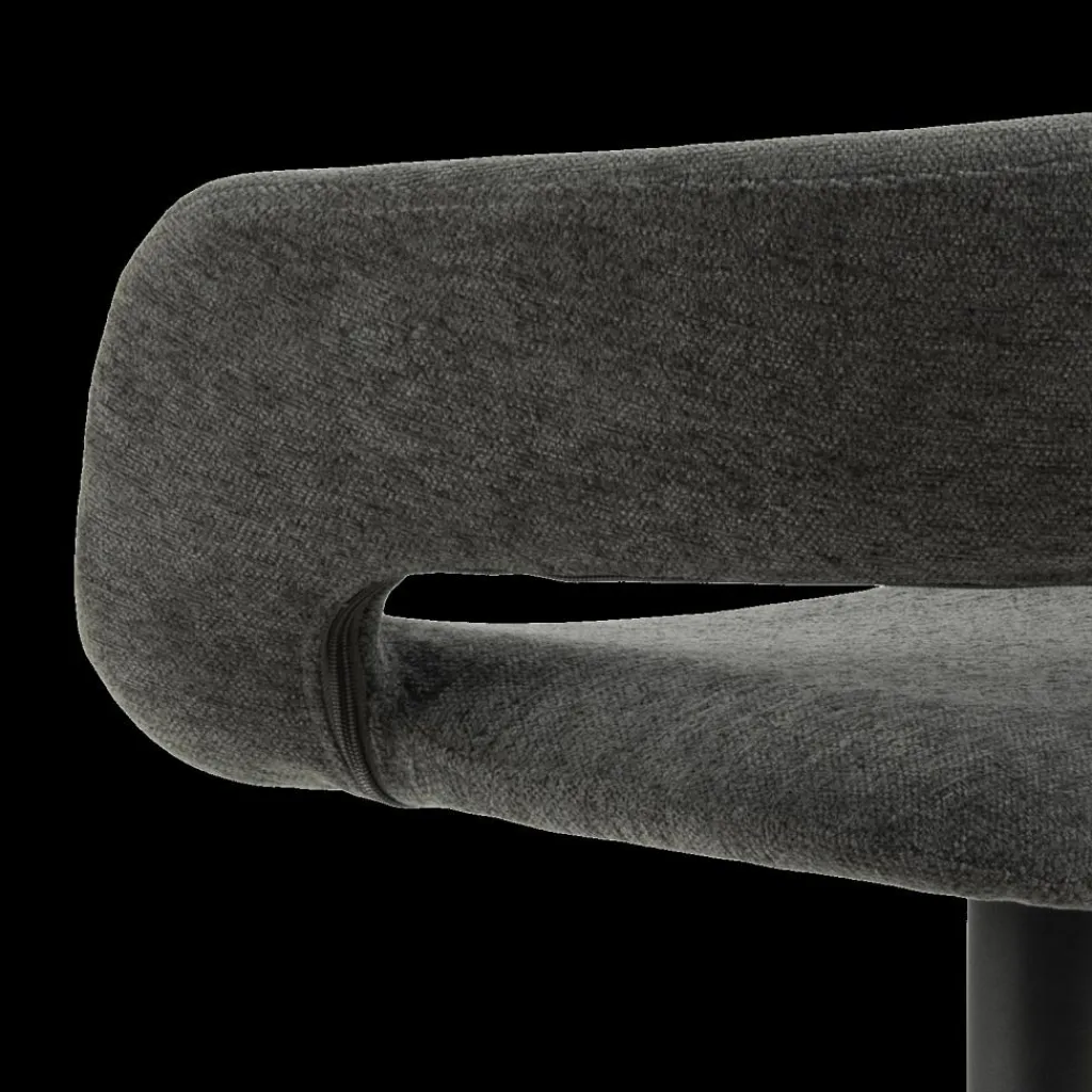 Ygo Barstoel JUSTINE Apia Dark Grey B54| Barkrukken