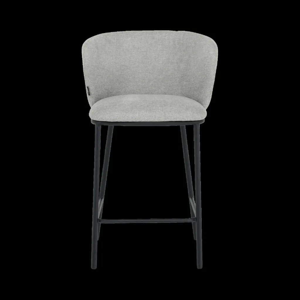 Ygo Barstoel LEIRA Light Grey| Barkrukken