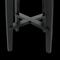 Ygo Barstoel OLAF Beech Wood Black ZH66| Barkrukken