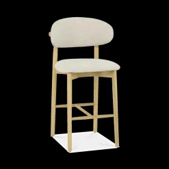 Ygo Barstoel SIGNY Ash Wood Natural ZH65| Barkrukken