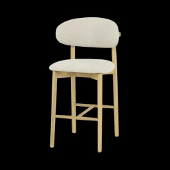 Ygo Barstoel SIGNY Ash Wood Natural ZH65| Barkrukken