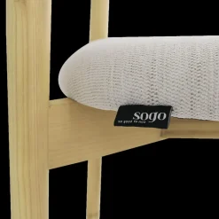 Ygo Barstoel SIGNY Ash Wood Natural ZH65| Barkrukken