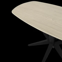 Ygo Bartafel BRANDON Misty Oak Deens Ovaal 138x80| Bartafels