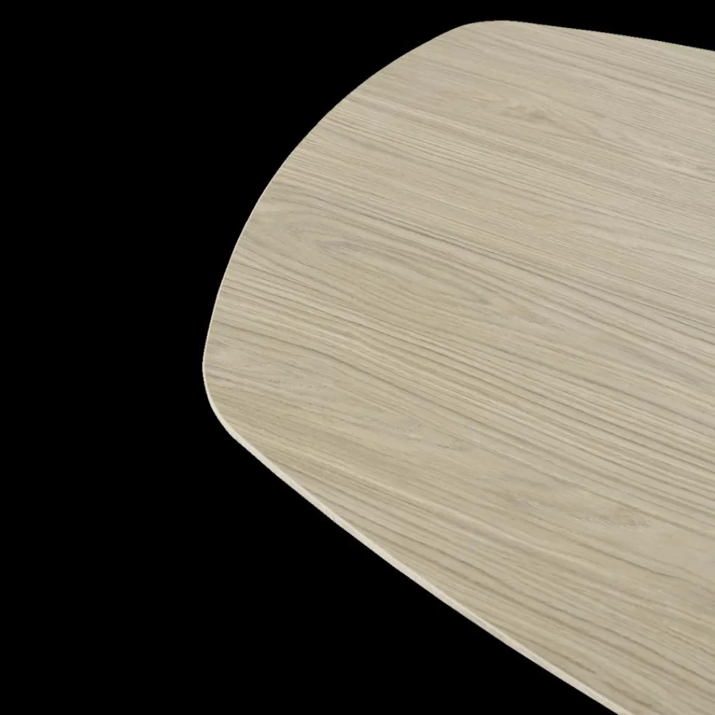 Ygo Bartafel BRANDON Misty Oak Deens Ovaal 138x80| Bartafels