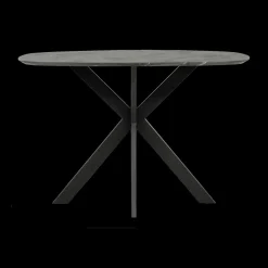 Ygo Bartafel ENRICO 140x80 Marmerlook Zwart| Bartafels