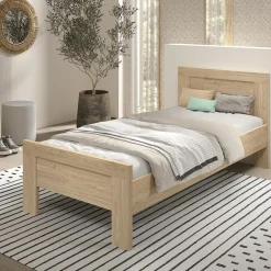 Ygo Bedkader DIEWKE Eik 90x200| Bedden