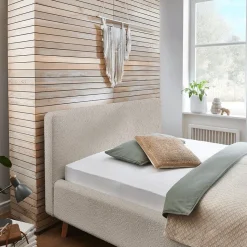Ygo Bedkader MATTI Abriamo Beige 160x200| 2-Persoonsbedden