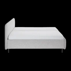 Ygo Bedkader ZEGER Lichtgrijs 160x200| 2-Persoonsbedden