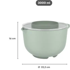 Ygo Beslagkom CHEF IT 3L Chalk| Kookaccessoires|Bakaccessoires