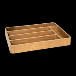 Ygo Bestekbak STRAPHI Rechthoek Hout Naturel| Tafelaccessoires