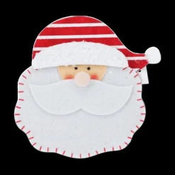 Ygo Bestekhouder SANTA Vilt Rood Ass.| Kerst