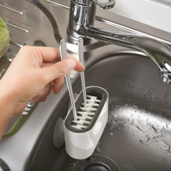Ygo Bestekreiniger CLEANIO Hang M/Zuignap Ass.| Keukenaccessoires